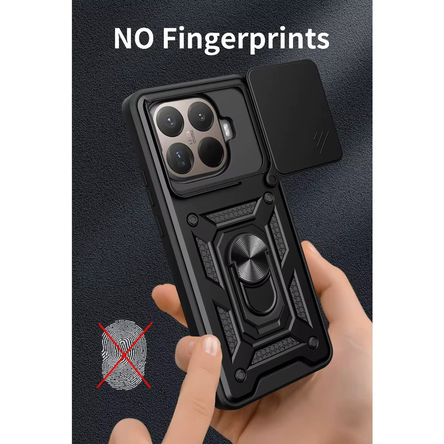 Robuste militärische Handyhülle mit Magnetfunktion und Kameraschutz für Xiaomi 15T Pro und 15T in Pink - Bild 5