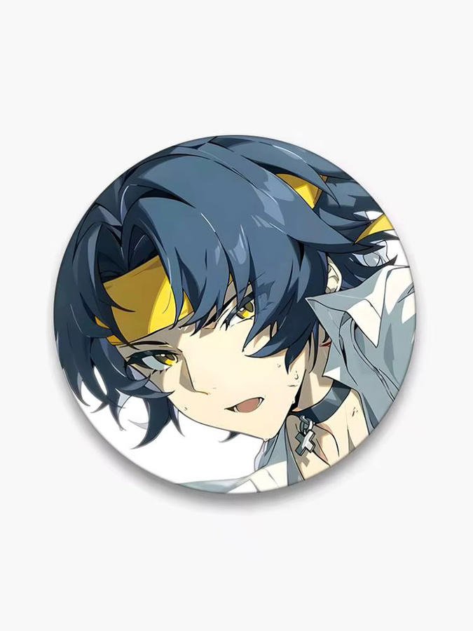 Bilibili Abzeichen Brosche, Emaille, Runde Pins - Bild 6
