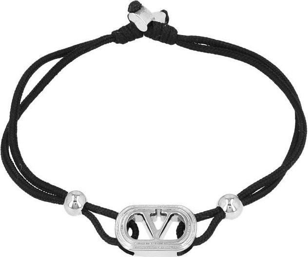 Valentino Lederarmband, Schwarz, Damen - Bild 1