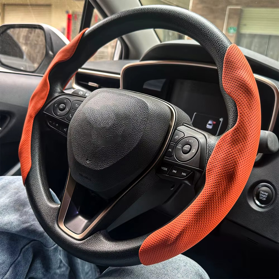 Ultradünne Anti-Rutsch Lenkradabdeckung für Suzuki als modifiziertes dekoratives Zubehör - Bild 3
