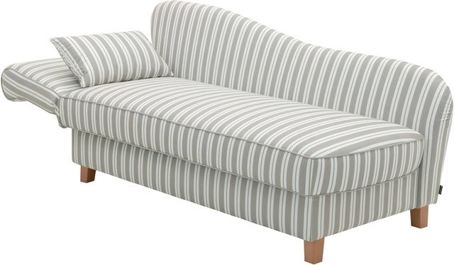 Max Winzer Selma Recamiere mit klappbarem Armteil links in Hellgrau - Bild 1