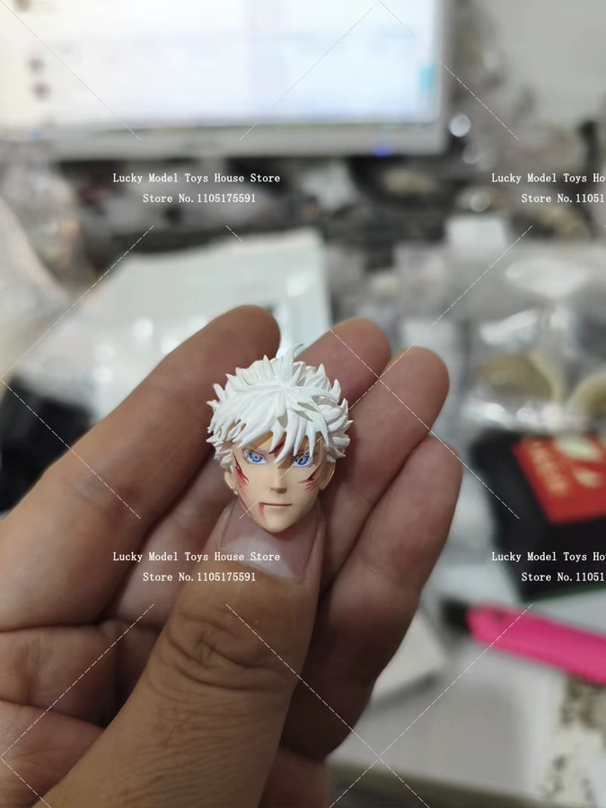 Vtoys Jujutsu Kaisen Fushiguro Toji Sukuna Gojo Anime Kopfskulptur, Zubehör - Bild 3