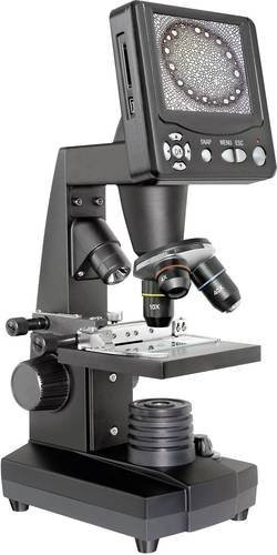 Bresser Optik LCD Digital-Mikroskop 500x mit Auflicht und Durchlicht in Schwarz - Bild 1