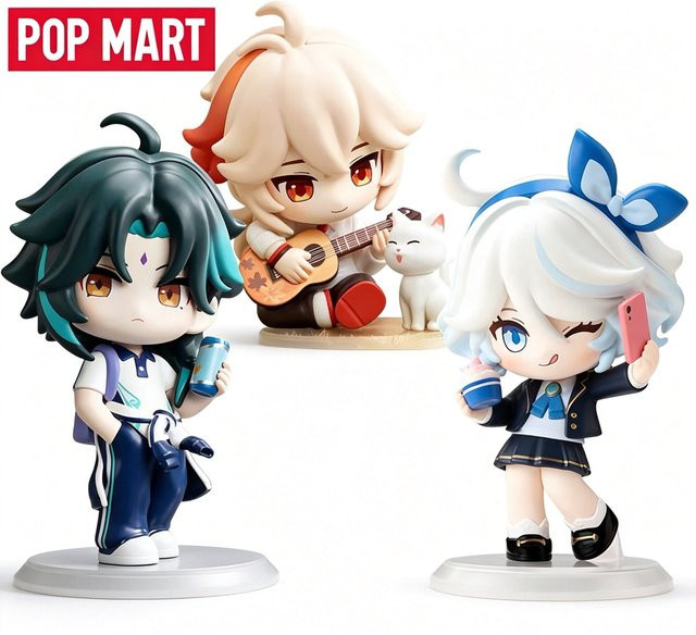 POP MART Genshin Impact Academy Light & Shadow Poetry Series Mystery Blind Box, Ornament Figuren - Bild 1