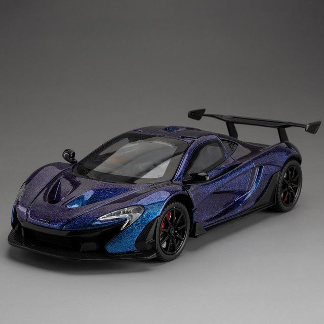Linyi toy car Mcl P1 Sportwagen, Miniaturmodell, 1:24, mit Licht und Sound, ab 14 Jahren - Bild 1
