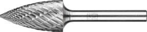 PFERD Hartmetall Hochleistungsfrässtift ALLROUND Spitzbogen SPG universal grob, Farbe: Silber, Durchmesser: 16 mm, Länge: 30 mm, Schaft-Durchmesser: 6 mm - Bild 1