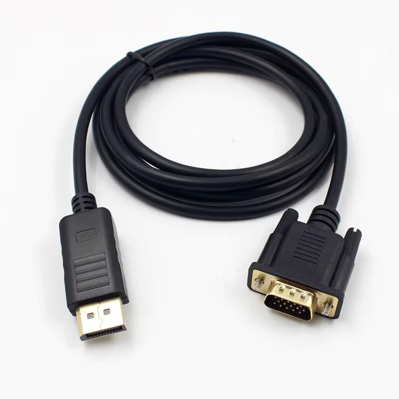 LccKaa DisplayPort-zu-DVI-Kabel und Adapter Set in Schwarz, Länge: 1,8 m und 0,25 m - Bild 5