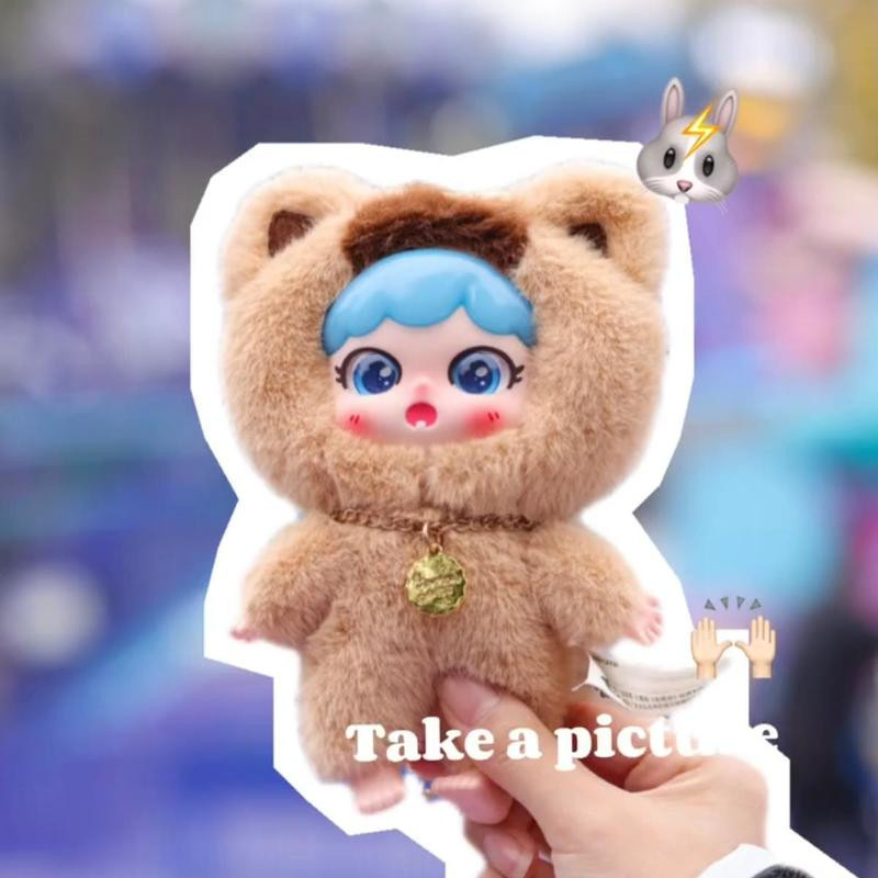 Joymiya Peekaboo Serie Süßschnabel Blind Box Mystery Box Puppe Anime Figur Tasche Anhänger - Bild 2