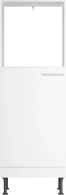 Optifit Küchen-Midischrank Bengt für Backofen und Kühlschrank, Weiß, B: 60 cm, H: 176,6 cm, T: 58,4 cm - Bild 1
