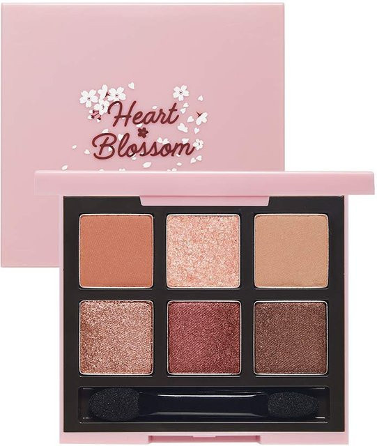 ETUDE Heart Play Color Eyes Dry Blossom Lidschatten-Palette, beige, 3,6g - Bild 1
