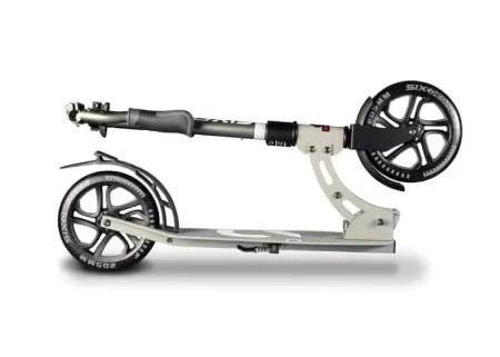 SixDegrees Aluminium Scooter, 205 mm, grau, Metall - Bild 3
