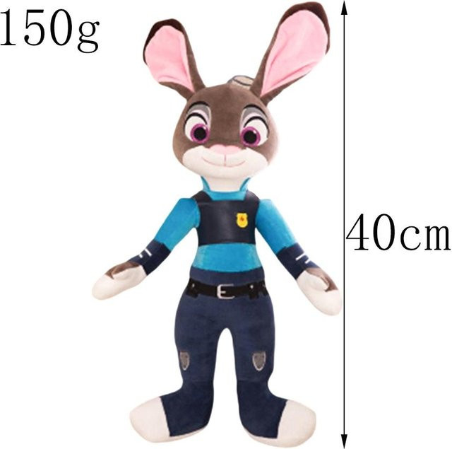 Yiran toy 1 Zootopia Nick Wilde Judy Hopps, Plüsch / Textil, ab 14 Jahren - Bild 1