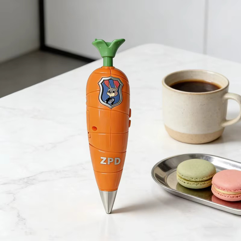 Disney Zootopia 2 Karotten-Aufnahmestift in Orange mit Gelstift für Kinder - Bild 6