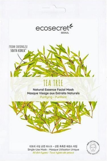 Eco Secret Gesichtsmaske mit Teebaumextrakt, 20 ml, Unisex - Bild 1