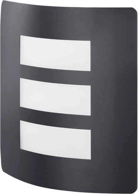 Eglo Außen-Wandleuchte Rascino-E 1-flammig Schwarz, Höhe: 26 cm, Tiefe: 23,5 cm - Bild 1