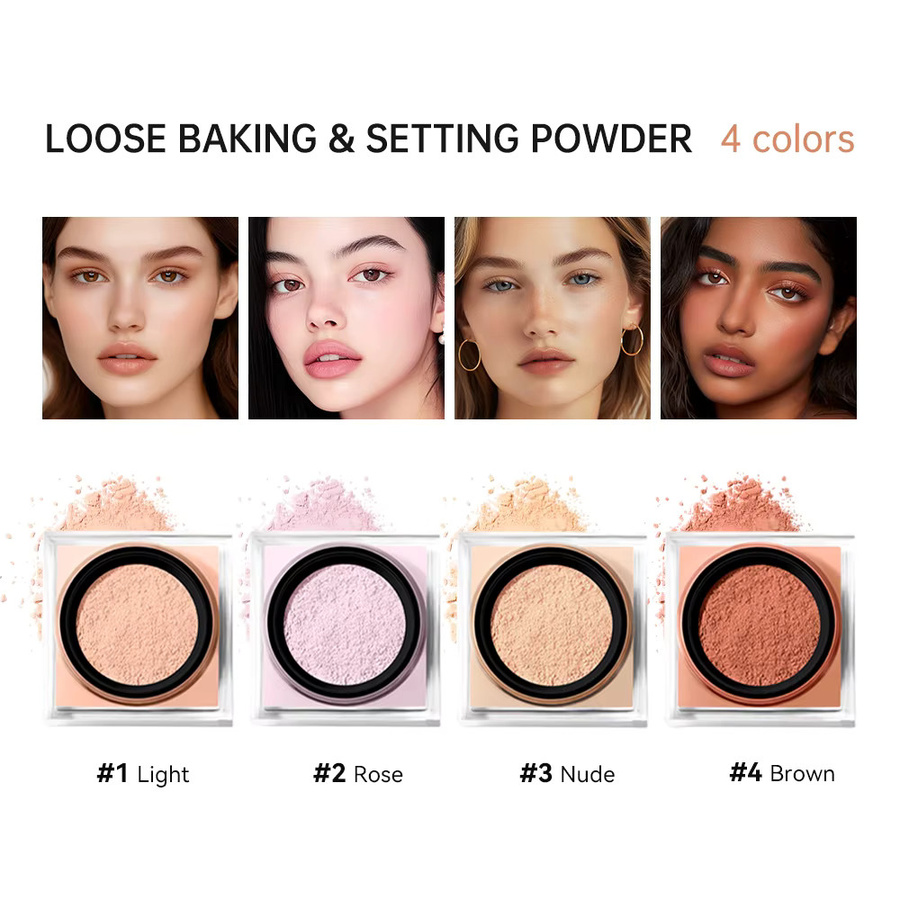 lakerain Puder, Matt, Nude, Unisex - Bild 3