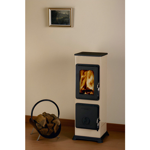 THORMA Werkstattofen Bozen AT in Beige, emailliertes Stahlblech, 5 kW, geeignet für Zeit- und Dauerbrand - Bild 3