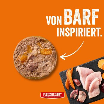 Fleischeslust Nassfutter Hund Wurst 4800 g - Bild 1
