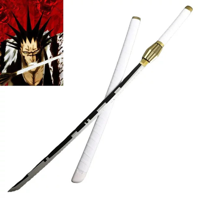 Suehuo Bleach Cosplay Zaraki Kenpachi Holz-Katana-Schwert, 110cm - Bild 1