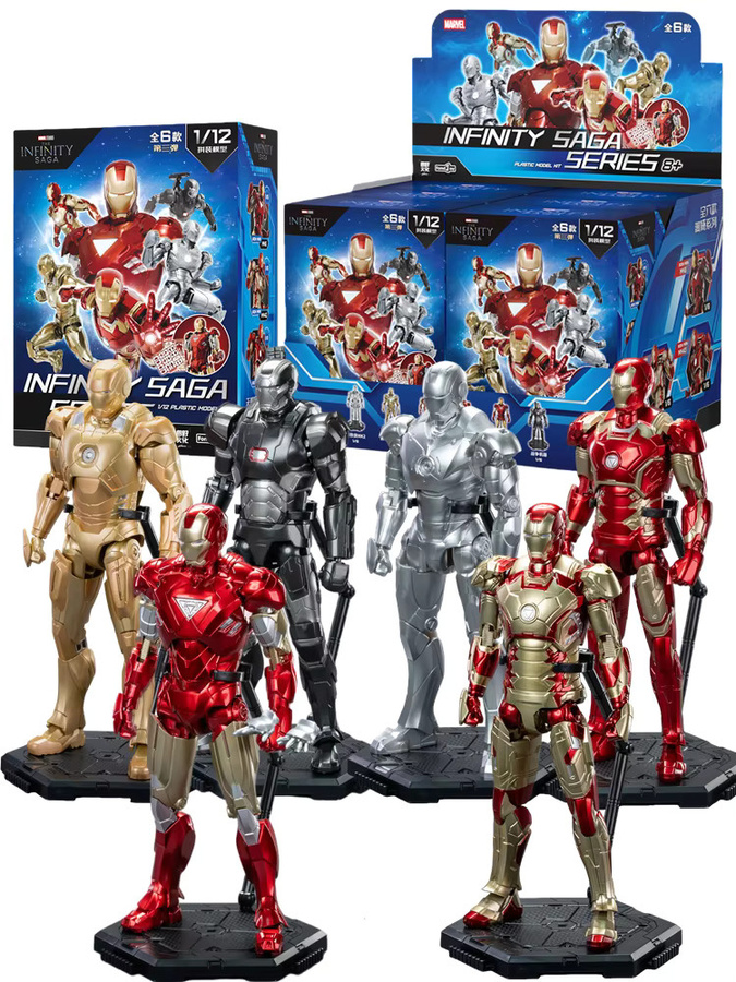 Fondjoy Marvel Avengers Iron Man Tony Stark Actionfigur, Modellspielzeug - Bild 5