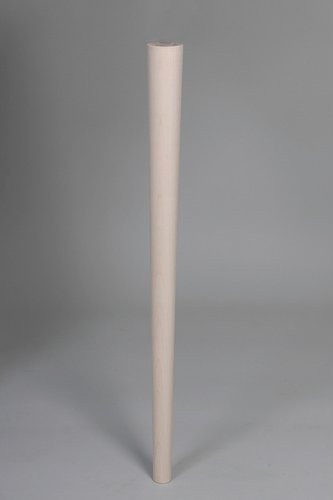 dieda Möbelfuß Rund Ahorn in Beige und Braun, Durchmesser: 5,5 cm, Höhe: 73 cm - Bild 1