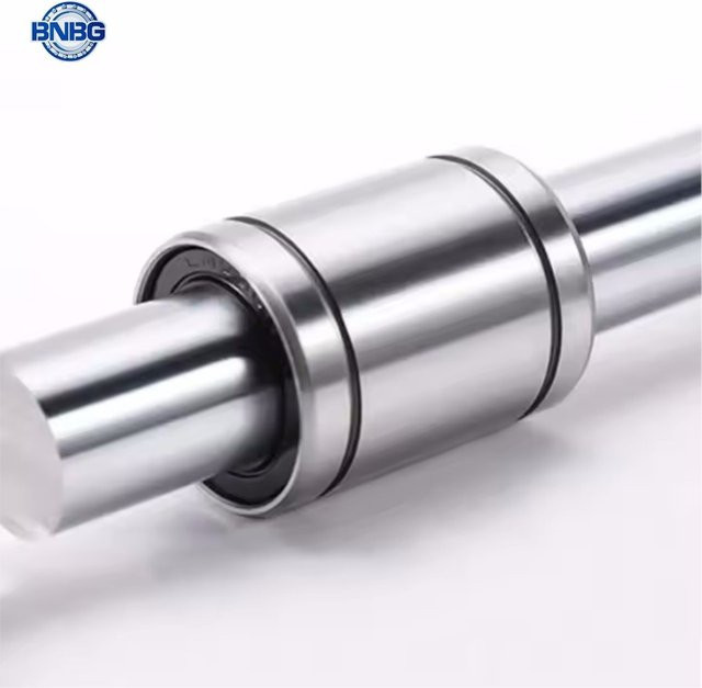 10 Stück BNBG Linearlager Set LM8 LM8UU LM3UU LM10UU LM16UU LM6UU LM12UU LM14UU für CNC Linearschiene und Wellen, Farbe: Silber - Bild 1