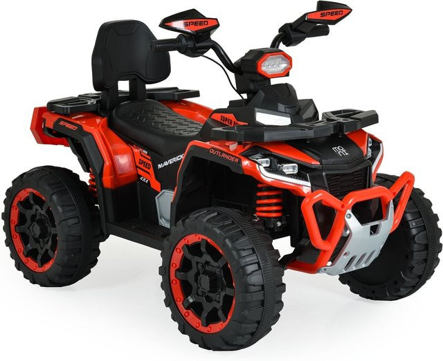 Moni Elektroquad Speed Spielfahrzeug mit Fernbedienung rot - Bild 1