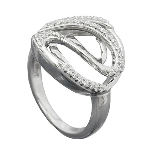 SIGO Ring 925 Silber, Zirkonia, Größe 56 - Bild 1