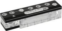 Alphacool Apex Distro Plate North XL D5/DDC Verteilplatte für Wasserkühlung in Schwarz - Bild 1