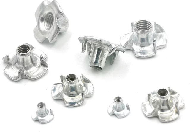 SKYAREA Vier Krallen Mutter, Zubehör, Metall, Grau, 20-teiliges Set - Bild 1
