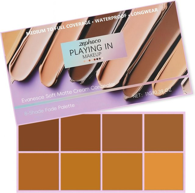 Zephoco Concealer Palette, beige, matt, 11g - Bild 1