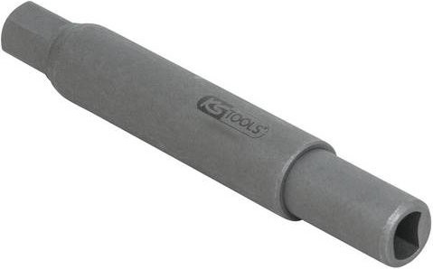 KS Tools Stecknuss für Stoßdämpfer mit Spezialprofil, 10 mm, 5,2 x 8,0 mm, Chrome Vanadium, Grau - Bild 1