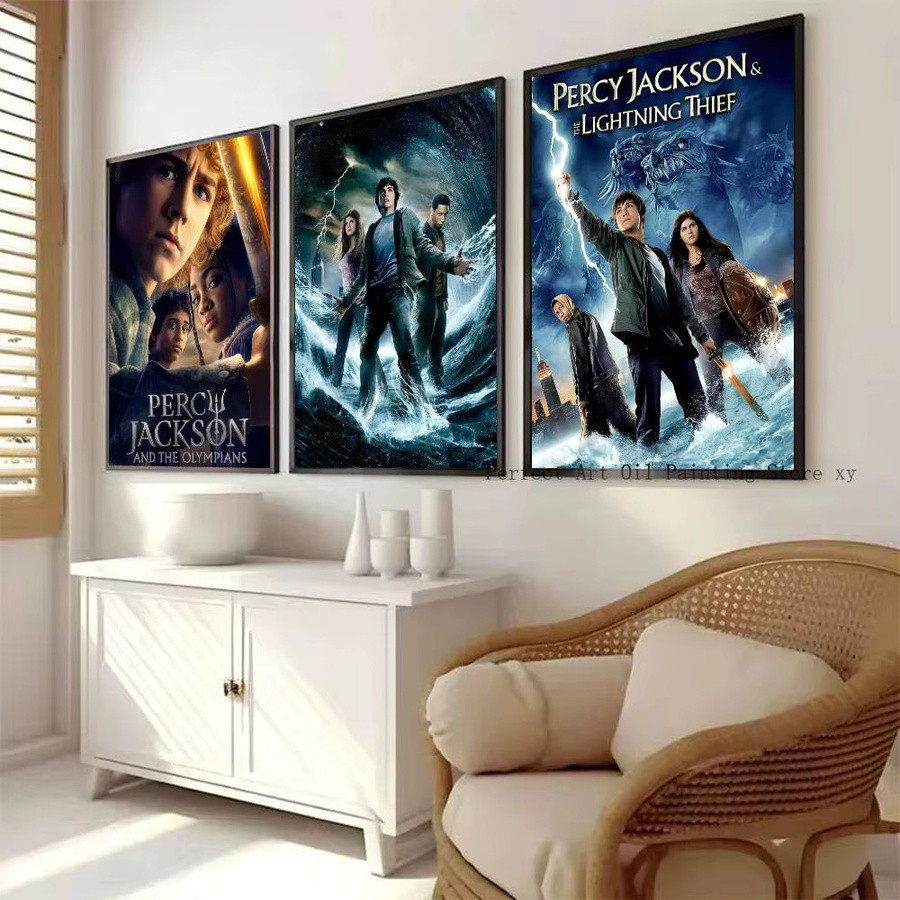 Selbstklebendes und wasserfestes Poster P-Percy J-JacksonS O-Olympians in Mehrfarben für deine Wanddekoration im Wohnzimmer oder Schlafzimmer - Bild 3