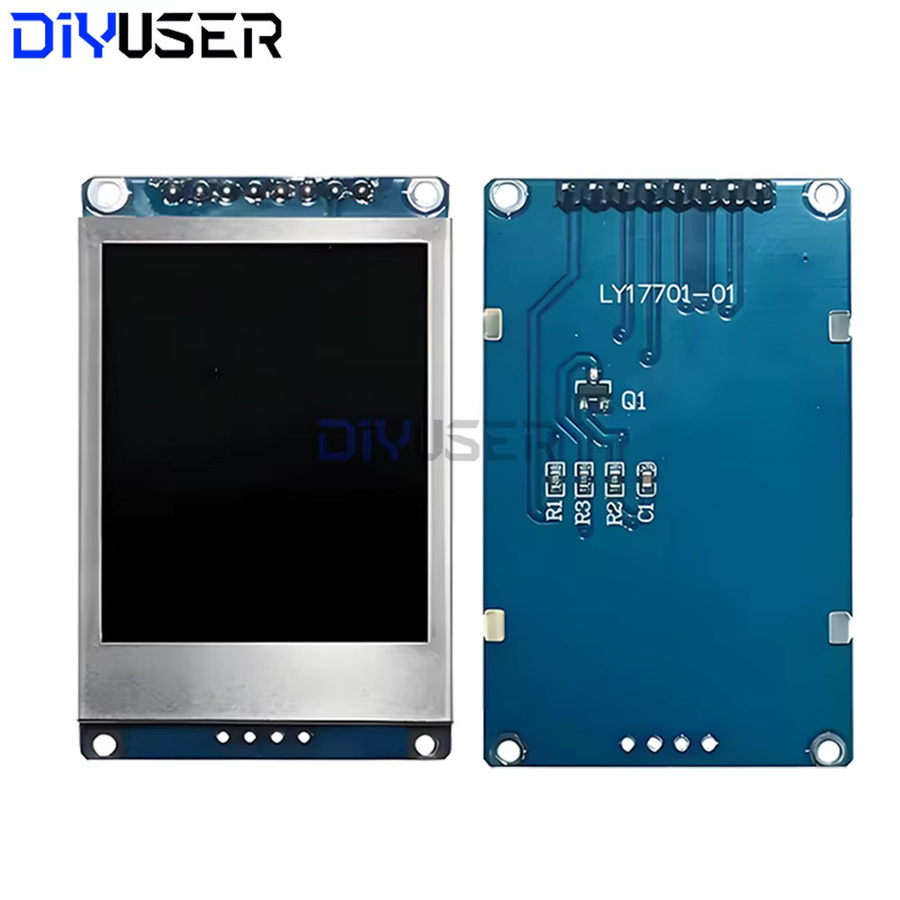 DIYUSER 1,77 Zoll TFT LCD-Display mit ST7735-Treiber und SPI-Schnittstelle in Blau für ESP32 ESP8266 und Raspberry Pi Pico - Bild 2