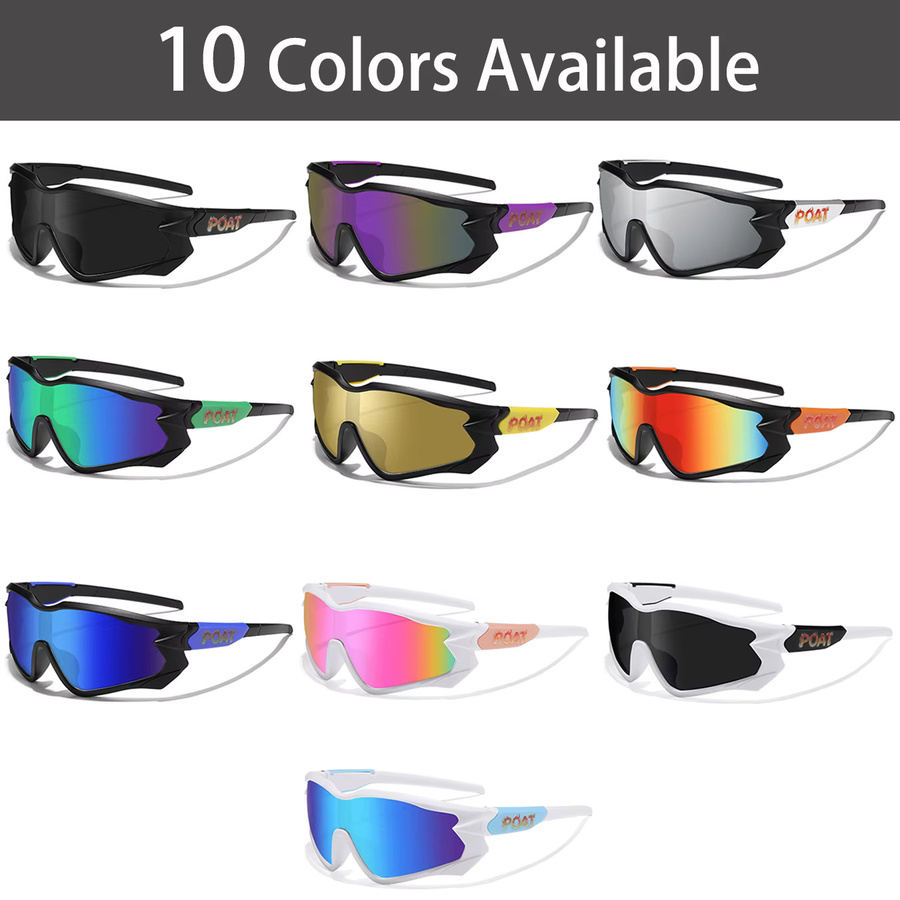 POAT Sportsonnenbrille, Vollrand, Unisex, Kunststoff, Photochrome - Bild 4
