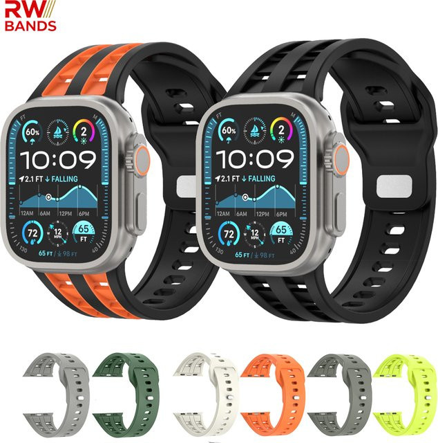 RWBANDS Uhrenarmband Silikon, Unisex - Bild 1