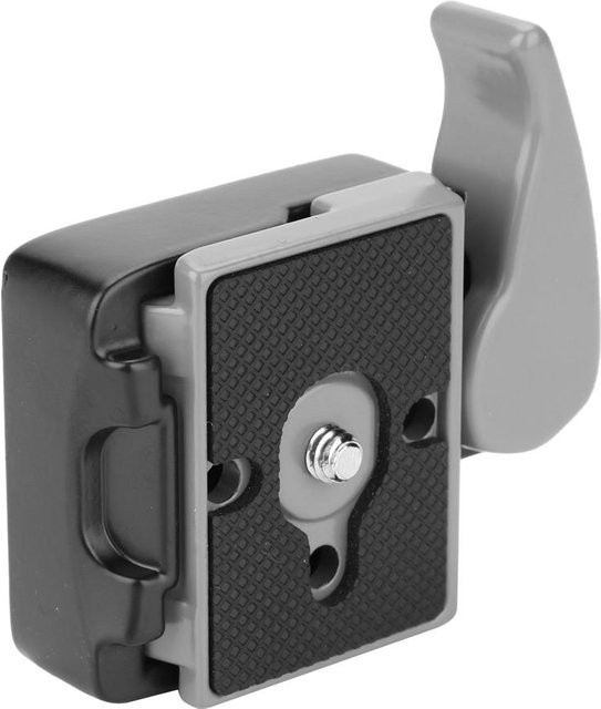 Shoemst Schnellspannklemme Adapterplatte aus Aluminiumlegierung für DSLR-Kamera und Stativ Kugelkopf in Grau - Bild 1