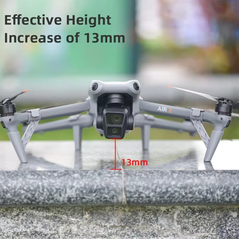 BRDRC Airdrop-System für DJI Air 3 und Air 3S mit Schnellspanner in Grau - Bild 4