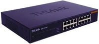 D-Link DES-1016D Netzwerk Switch mit 16 Ports 100 Mbit/s in Schwarz - Bild 1