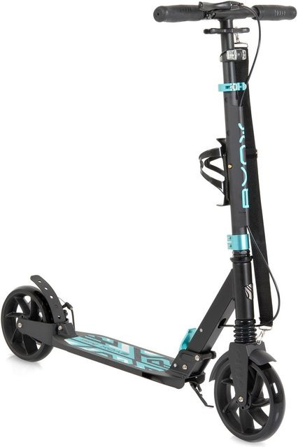 Byox Plexus Kinderroller, blau, klappbar, mit Bremse, Stoßdämpfer, Flaschenhalter, bis 100 kg - Bild 1