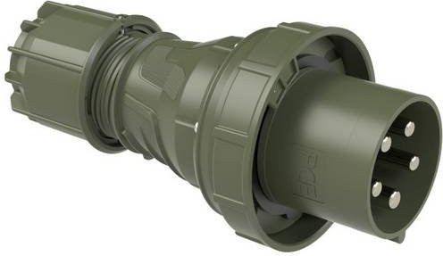 PC Electric Power Twist 045-6.u CEE Stecker 125A 5polig in Grün mit IP67 Schutzart - Bild 1