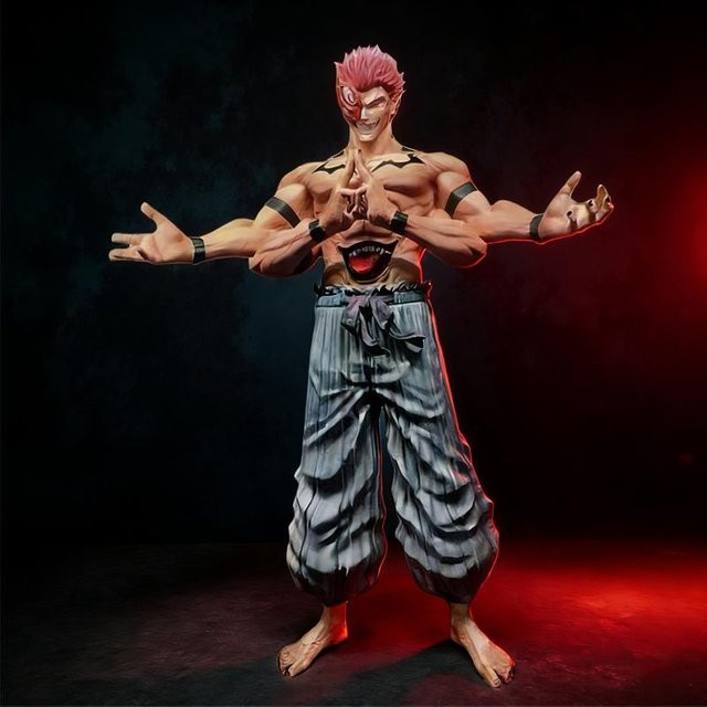Yiran toy 1 Jujutsu Kaisen Ryomen Sukuna Anime Figur PVC - Bild 1