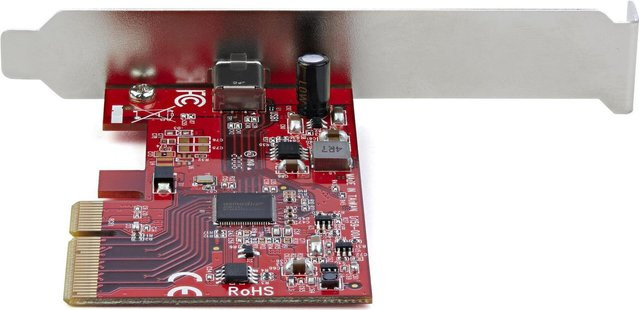 StarTech.com USB-C PCIe Adapter mit 1 Port, USB-C SuperSpeed 20 Gbit/s, PCI Express 3.0 x4 Host Controller Karte, PEXUSB321C - Bild 1