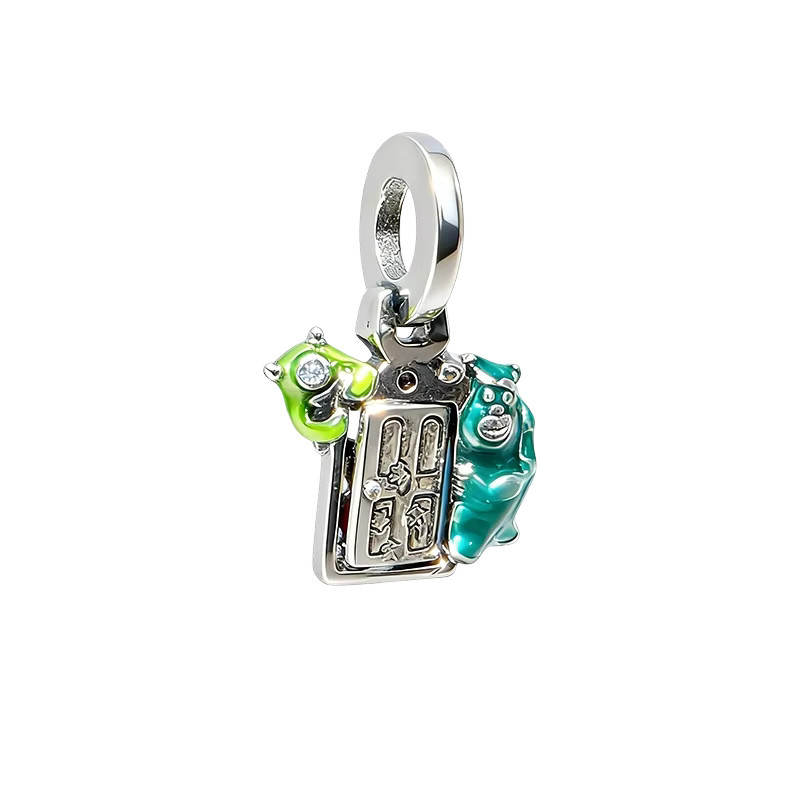 Potdemiel Charm-Perlen, Pixar Monsters, Inc., Mike Wazowski, Damen, Bunt - Bild 2