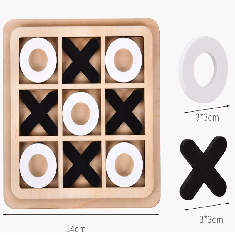 Datgo Schach Holz Puzzle Spielzeug Bunt / Mehrfarbig - Bild 5