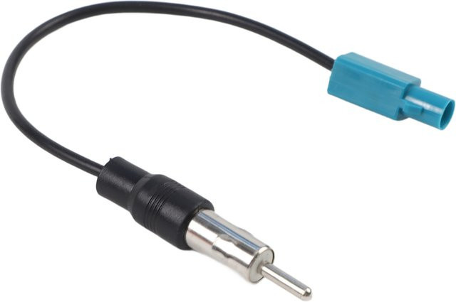 HP Auto Stereo Radio Antennen-Adapter Kabel auf DIN, Länge: 15 cm - Bild 1