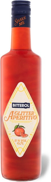 BITTEROL Glitter Aperitivo Liqueur & Aperitif 0,7 l - Bild 1