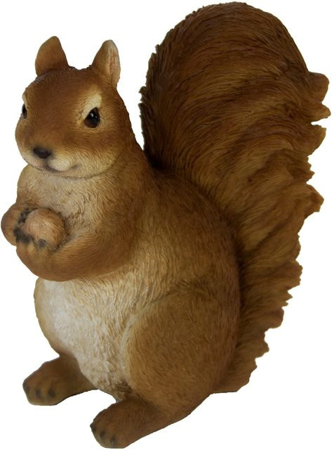 Sunny Garden Deko-Figur Eichhörnchen aus Polyresin, braun, Höhe: 19 cm - Bild 1