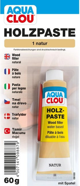 Clou Holzpaste Natur wasserbasiert 60 g - Bild 1