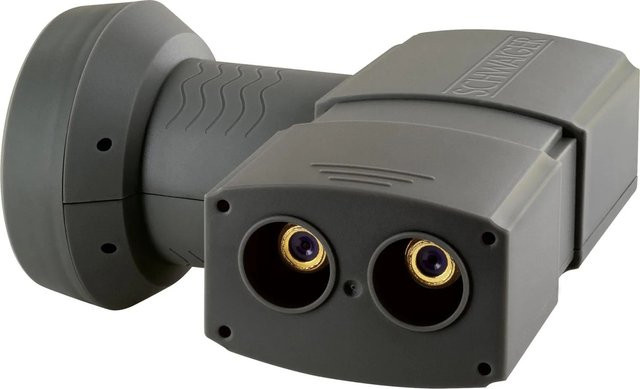 Schwaiger Sun Protect Digitales Twin LNB in Anthrazit - Bild 1